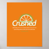 Poster écrasé (Devant)