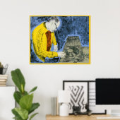 Poster Écraser (Bureau à domicile)