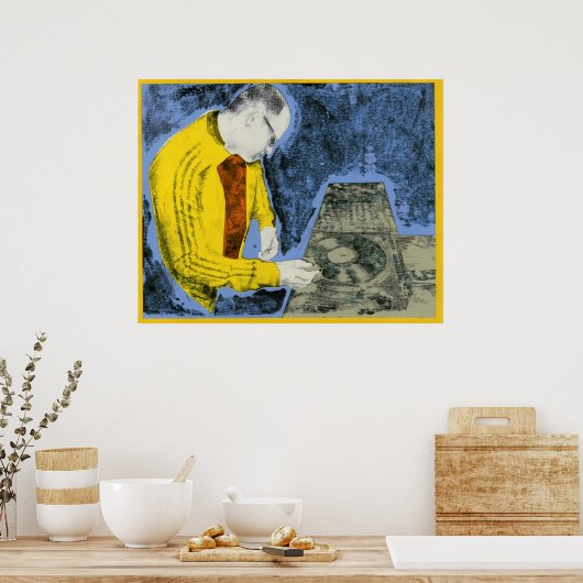 Poster Écraser (Cuisine)