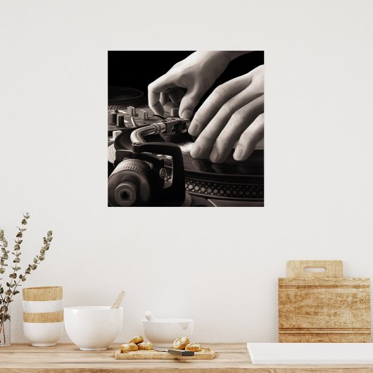 Poster Écraser (Cuisine)