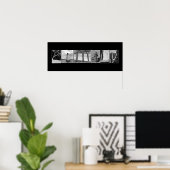 Poster Écraser avec des images (Bureau à domicile)