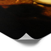 Poster Écrire moi - clés de lettre (Coin)