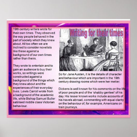 Poster Ecrire pour leur temps (Devant)