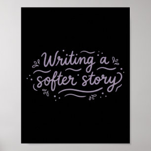Poster Écrire une histoire plus douce pour la santé menta