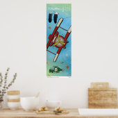 Poster - Écrit dans le ciel (Cuisine)