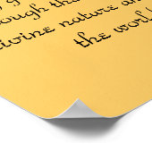 Poster Écriture chrétienne 2 Animal 1:4 (Coin)