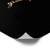 Poster Écriture Chrétienne Ps 37:4 (Coin)