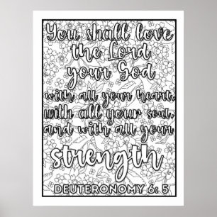 Poster Écriture Couleur moi Jolie