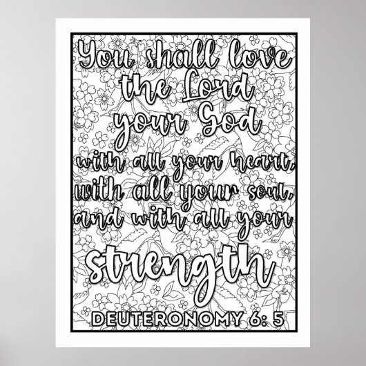 Poster Écriture Couleur moi Jolie (Devant)