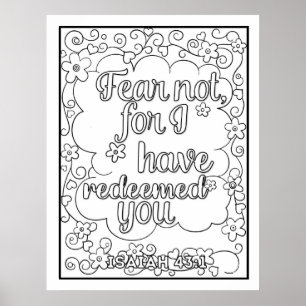 Poster Écriture Couleur moi Jolie