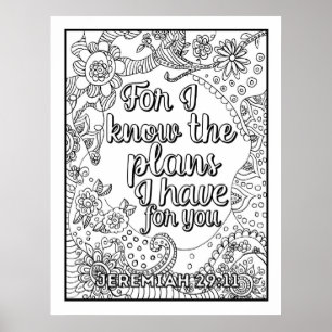 Poster Écriture Couleur moi Jolie