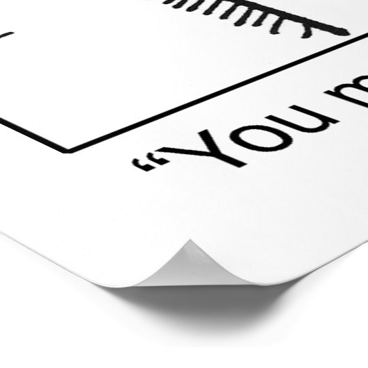 Poster Écriture créative sur la déclaration de revenus (Coin)