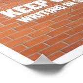 Poster Écriture dans la session (Coin)