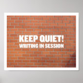 Poster Écriture dans la session (Devant)