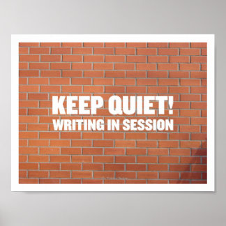 Poster Écriture dans la session