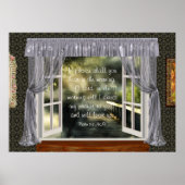 Poster Écriture de prière du matin (Devant)