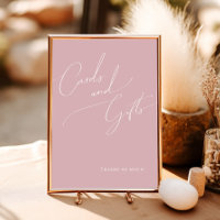 Écriture Fantaisiste | Panneau Cartes et Cadeaux R