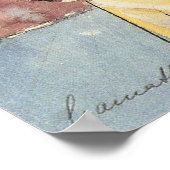 Poster Ecriture fille (Sonia Gramatte) par Walter Gramatt (Coin)