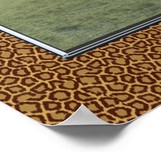 Poster Écriture Modèle, Psaume 23 (Coin)