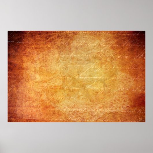 Poster Écriture papier (Devant)