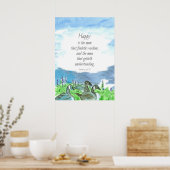 Poster Écriture Proverbes 3:13 La Bible Heureux Est L'Hom (Cuisine)