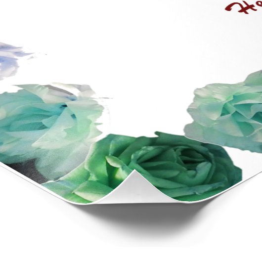 Poster Écriture, Psaume 11, Verse de la Bible, (Coin)