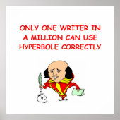 Poster écrivain (Devant)