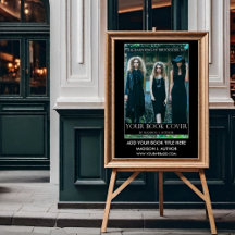 Écrivain Auteur de la promotion de couverture de l