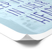 Poster Écrivains cool Cerveau Motivationnel Auteur Slogan (Coin)