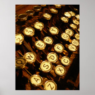 Poster Écrivez-moi - les clés de lettre