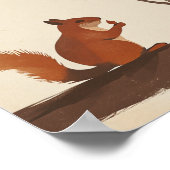 Poster Écureuil (Coin)