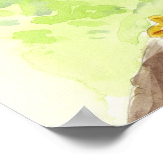 Poster Écureuil (Coin)