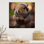 Poster Écureuil (Cuisine)