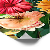 Poster Écureuil adorable Célébration de l'anniversaire (Coin)