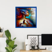 Poster Écureuil animal de l'esprit 3 (Bureau à domicile)