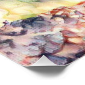 Poster écureuil aquarell (Coin)