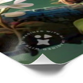 Poster Écureuil Brown assis sur la branche-56765 (Coin)