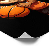 Poster Écureuil de basket (Coin)