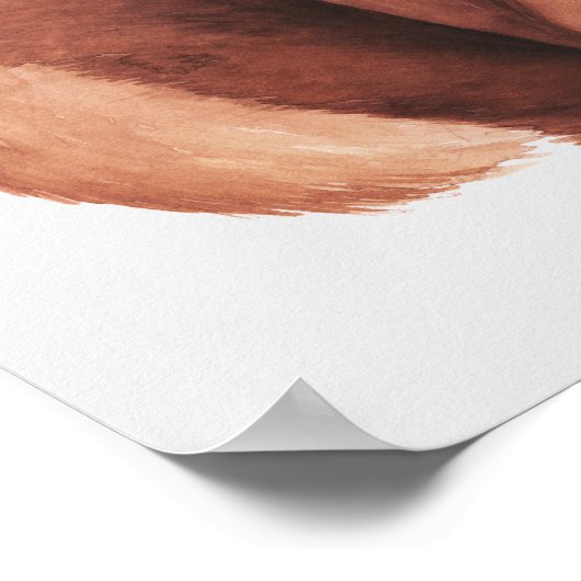 Poster Écureuil forestier (Coin)