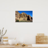 Poster Ed-Deu, temple, Petra, Jordanie (Cuisine)