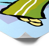 Poster Ed - Graphique de caractères (Coin)