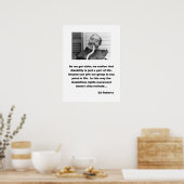 Poster Ed Roberts - discours de l'ADA (Cuisine)