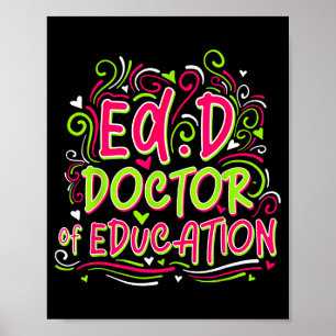Poster Edd docteur en éducation - pour docteur en éducati