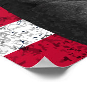 Poster Eddie Rickenbacker et le drapeau américain (Coin)