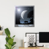Poster Eden de Unicorne (Bureau à domicile)