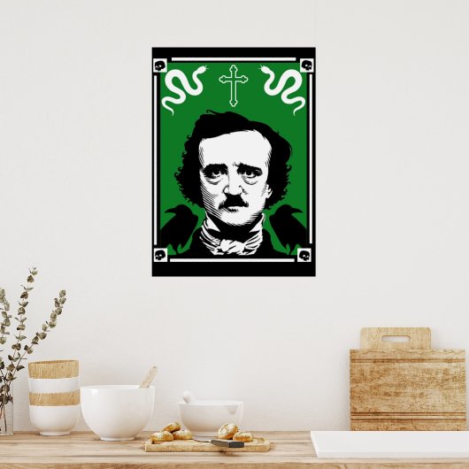Poster Edgar Allan Poe (Cuisine)