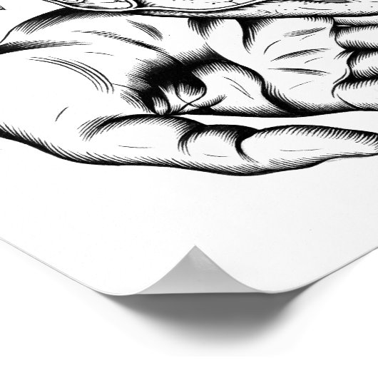 Poster Edgar Allan Poe (Coin)