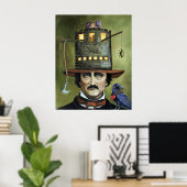 Poster Edgar Allan Poe (Bureau à domicile)