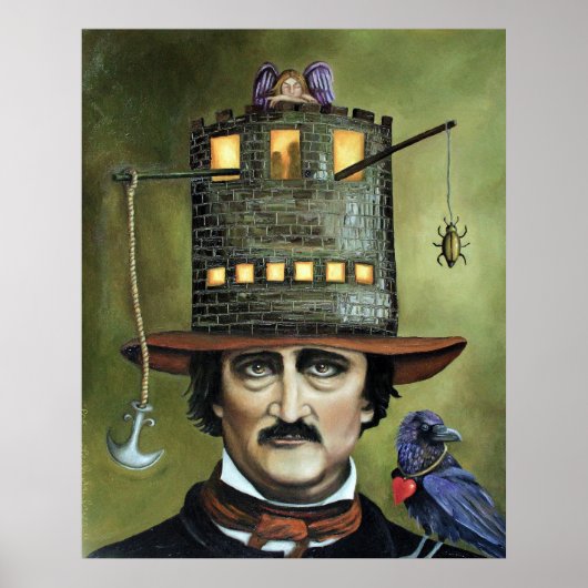 Poster Edgar Allan Poe (Devant)