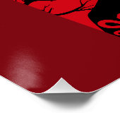 Poster Edgar Allan Poe Black Raven (Coin)